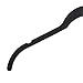 Amazon Basics Slim, Velvet, Non-Slip Shirt Clothes Hangers, Pack of 100, Black