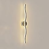 【Source LED】: la lumière murale de la bande de lumière LED est construite dans la bande de lumière murale, qui permet d'économiser de l'énergie de l'électricité a une longue durée de vie. Il est fait de matériau acrylique, avec une transmittance de lumière élevée, une transmittance de lumière uniforme une résistance à haute température. Aucune ampoule n'est requise. Blanc chaud, blanc frais, mode 3 couleurs. 40 cm; 80 cm