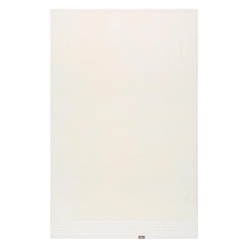 100% cotone THUN Telo doccia crema, 100% cotone, Collezione Iconic Elengance, 90 x 140 cm