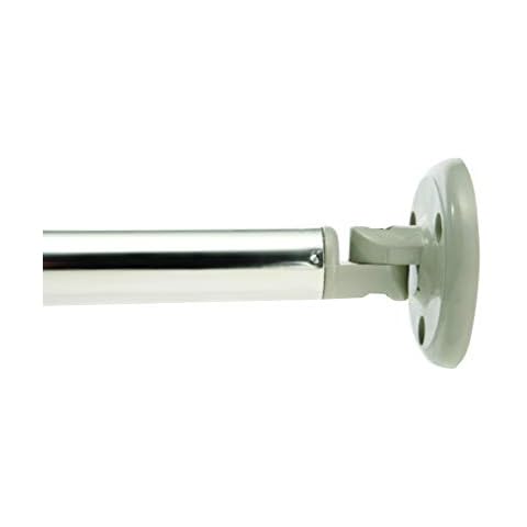 Croydex Adjustable Aluminium Shower Curtain Rod Cover