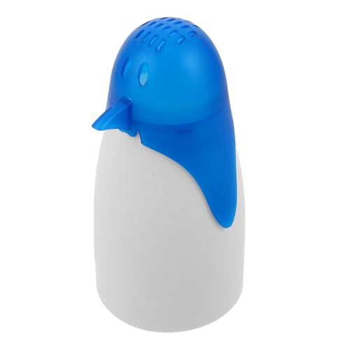 SAFIGLE Limpiador a Vapor para Microondas y Refrigeradores Forma de Pingüino, Botella Compacta de Plástico de Color Claro para Limpieza Vinagre, Suministros de Limpieza