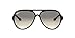 Price comparison product image RAY-BAN Men's RayBan Sonnenbrille RB412560132 Sunglasses, Black (Schwarz), 59