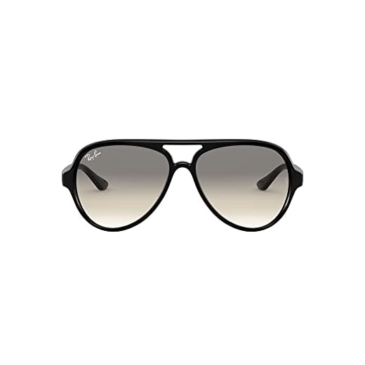 Ray-Ban Cats 5000 601/32 Gafas de Sol, Black, 57 para Hombre