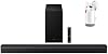 Barra de sonido Samsung B-Series para Smart TV, HW-B750F 5.1 canales con subwoofer (modelo 2025) modo de mejora de voz, Q-Symphony, sonido adaptativo 2