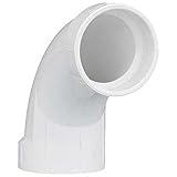 Mueller Industries, 1WJZ1, Long Sweep Elbow, 90 Deg, PVC, 2 in