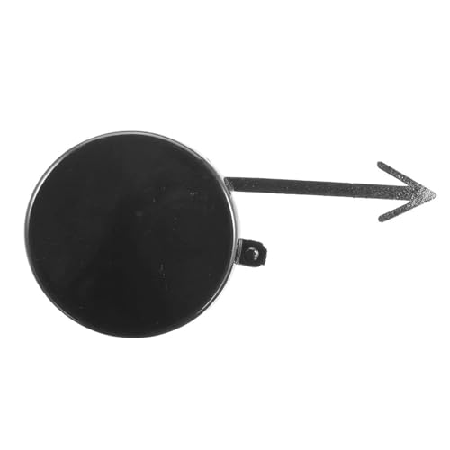 Cubierta de gancho de remolque para parachoques de coche CC 2013-2018 en negro brillante