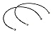 Whirlpool 8212546RP 4-Foot Black Rubber Washer Hos