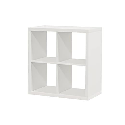 IKEA Kallax Expedit bokhylla 4 hyllor vit 77 x 77 x 39 cm