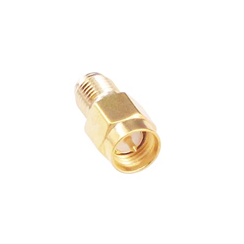 Adaptador Coaxial SMA Macho RP-SMA Hembra Pack 5 miniatura 5