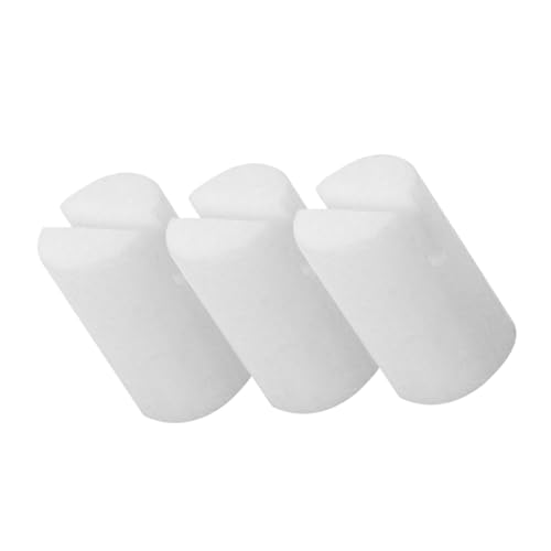 VANZACK 3pcs 5 String Banjo Bone Nuts for String Instruments Durable Ox Bone Material Enhances Sound Projection Resonance Replacement for Worn Nuts Improved Playing Experience