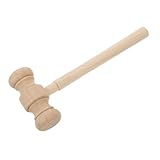 Jeu de rôle imaginatif : ce marteau de juge est idéal pour les jeux de rôle, aidant les enfants à développer leur imagination et leur créativité, marteau de juge, petits maillets en bois, marteaux en bois