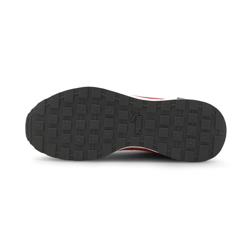 Image of Puma Unisex-Adult Graviton High Risk Red White-Glacial Blue Black-Dark Shadow Running Shoe - 5 UK (38073809)