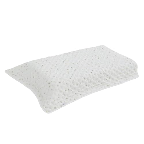 Cambrass - colcha bouti para verano y entretiempo - colcha cubre cuna colecho - 100x80 cm House Mint