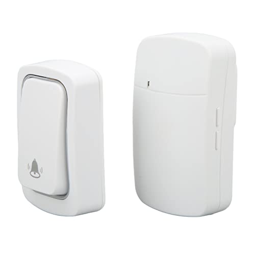 Conjunto de Campainha Sem Fio, 2 Receptores, Sem Bateria, à Prova d'água, Grau IP68, Campainha Auto