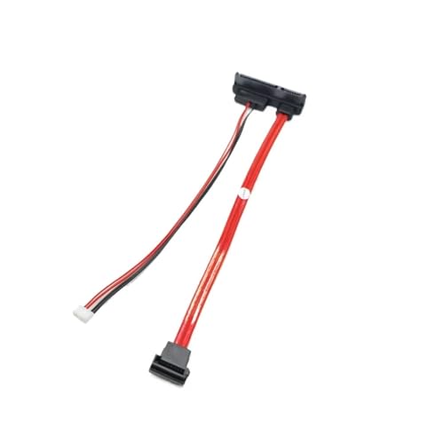 Cable SATA 7+15P 22Pin a 7p con ángulo de 90 grados 15 cm