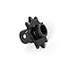 JOYSOG RC Motorcycle Chain Gear Set for LOSI 1/4 Promoto-MX RC Chain Front 10T Gears + Rear Hub Chain Sprocket 36T Gears Upgrades Parts (Black)