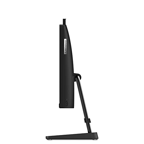 Image of Lenovo IdeaCentre AIO 3 21.5 inches Full HD IPS All-in-One Desktop (AMD Ryzen 3 /8GB /1TB HDD /Windows 11 /MS Office 2021 /AMD Radeon Graphics /HD 720p Camera /Wired Keyboard, Mouse), Black, F0G6008WIN