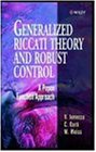Generalized Riccati Theory and Robust Control: A Popov Function Approach
