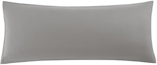 sourcing map Soft Brushed Microfiber Body Pillow Cover with Zipper Closure, Bolster Pillow Cases Long Pillow Cases for Body Pillow Grey 20"x72" (6ft)