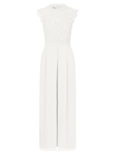 Mono con top de encaje mujer para fiesta largo elegante de moda formal