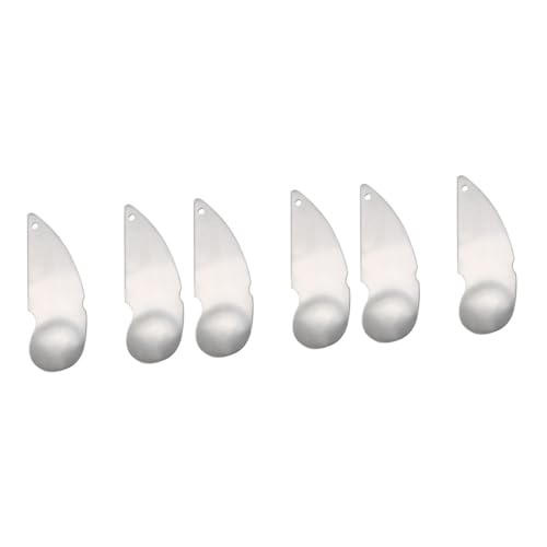 PRETYZOOM Juego De 3 Cortadores De Cuchara De Acero Inoxidable Cortadores De Frutas Sencillos Peladores De Cucharas Utensilios De Cocina Fáciles De Usar 2 Piezas X 3