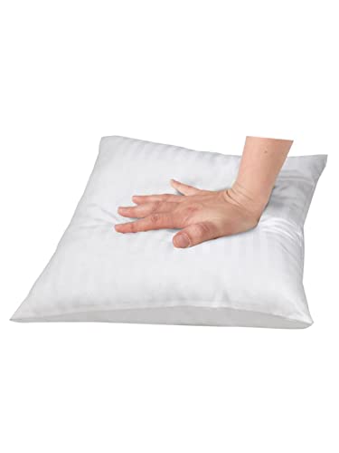 Wakewell Sofa Cushions, Microfibre, 16x16 Inches, White, Pack of 3 - Image 8
