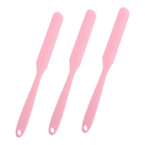 FOMIYES 3Pcs Non Stick Waxing Sticks Reusable Silicone Hair Removal Tools for Efficient Coverage Area Wax Applicator for Home Salon Use Durable and