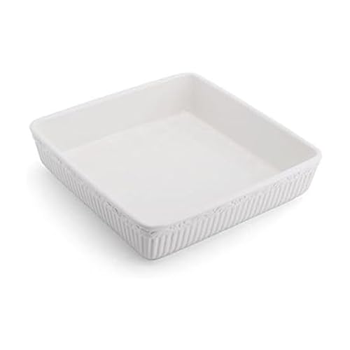 Mikasa 508569 5085649 Countryside Baking Dish, 10", White