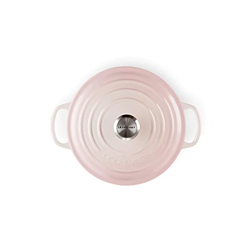 Le Creuset Signature Gusseisen-Bräter mit Deckel, Ø 20 cm, Rund, Für alle Herdarten und Induktion geeignet, Volumen: 2,4 l, 3,092 kg… – Ansicht 3
