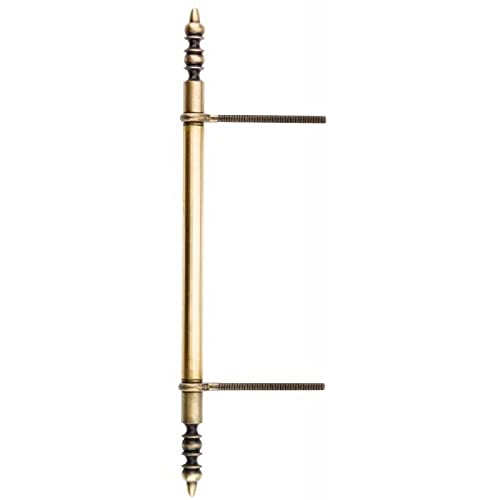 Fiches à lacets dégondables - acier vieux bronze hauteur 680 mm