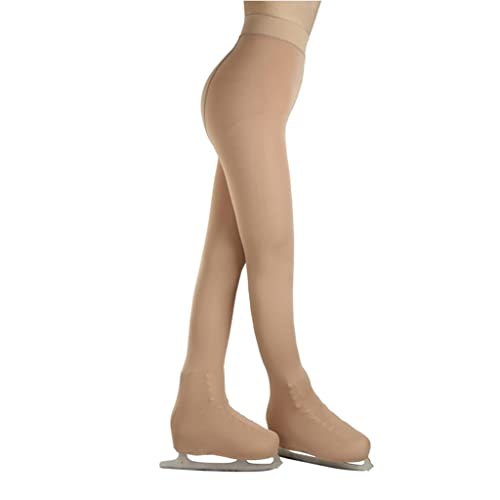 Milageto de de Performática Dançando Sobre -calça de Patinação com Pés de Bota, Footless M