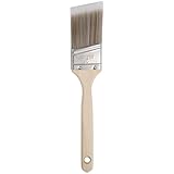 Mister Rui Paint Brush, 2 Inch Angled Paint Brush Professional Sash Brush for Trim, Cabinets, Door, Ergonomic Long Handle, Smooth Finish for Oil & Latex Paint