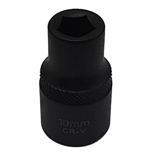 Image of 10mm 1 /2 inch Drive 5 Sided Pentagon Socket for Nissian, Wrench Tool | Balance Shaft fixings, Brake Caliper Bolt Screw Removal, Brake Caliper Socket, Fuel Pump Fixings