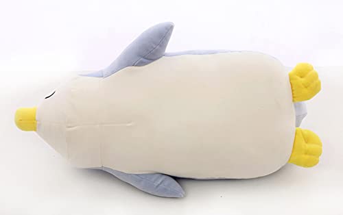 Emperor Penguin Stuffed Animals Cute Penguin Plush Doll Toys For Kids Plushies Penguin Stuffed Hugging Pillow Penguin Plush Throw Pillow Gift For Kids Or Lovers (Blue, Big Penguin - 19.6 Inch) #TOP3