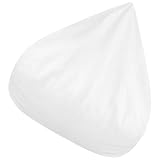Toddmomy Atmungsaktive Sitzsack Innenbezug 43,31x31,50x31,50In Weiß Netzmaterial Einfacher Austausch Für Home Und Camping