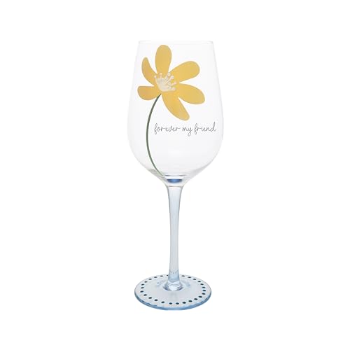 Pavilion Forever My Friend 16 oz Stemmed Wine Glass