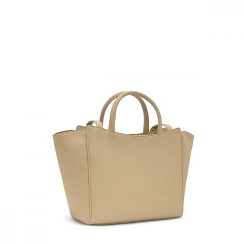 Tous Para Mujer. 2002192245 Bolso City Mediano Arena Brenda Beige (Osfa), Casual, Poliuretano - 2