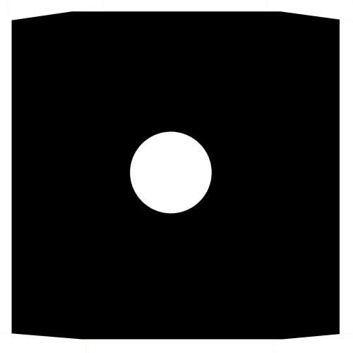 Vision Media 25 Schallplatten-Innenhüllen Schwarz