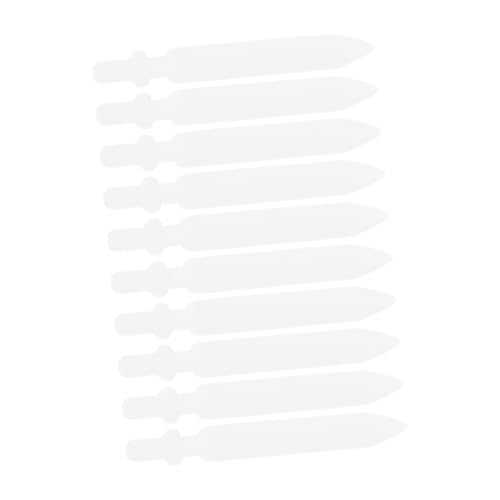 NUOBESTY Paint Pennibs 10pcs Nylon Replacement Nibs for Acrylic Oil Paints Precision Tips for Artists