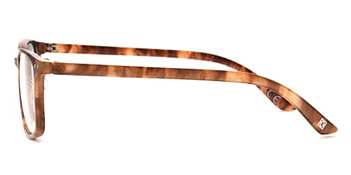 Image of Foster Grant Styles for Y.O.U. San Fran Blue Light Blocking Glasses, Tortoise, Lens Width: 54 mm, Bridge: 19 mm, Arm: 151 mm