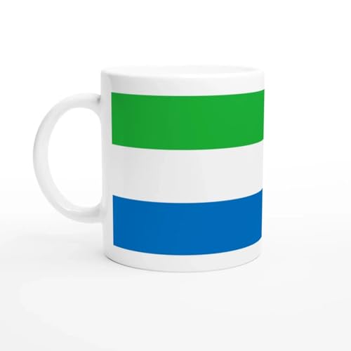 PixelForma Mug Drapeau Sierra Leone
