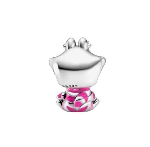 Abalorios Pandora compatibles de gato Cheshire Alicia plata ley 925 4