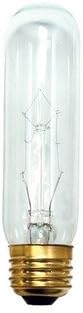 40T10C Bulbrite 704140 40 Watt, 130 Volt, Clear T10 Medium (E26) Base