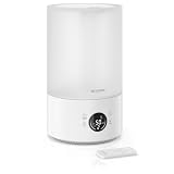 Brandson- Luftbefeuchter digital Display - 4,2 Liter - Fernbedienung - leise - 3 Nebelstufen - Sleep Funktion - Timer – Büro Wohnimmer Schlafzimmer