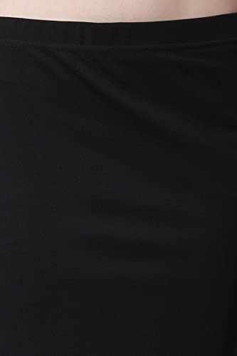 Image of POPWINGS Casual Solid Pencil Skirt for Women || Knee-Length Skirt for Women || Stylish Mini Skirt for Women || Summer Pencil Skirt for Women