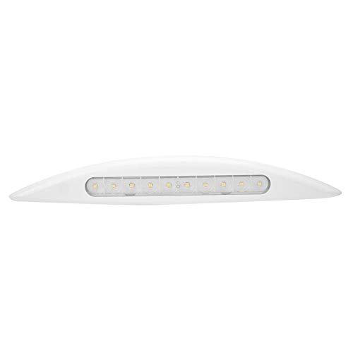Terisass Lumière LED auvent étanche auvent pour caravanes RV et Bateau 12V 5W(Blanc)