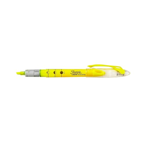 Sharpie Accent Pen-Style Liquid Highlighter - Micro Marker Point Type - Chisel Marker Point Style - Yellow Ink, Dozen - Image 6