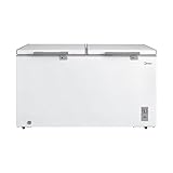 Freezer Horizontal 2 Portas 418L Inverter Bivolt Branco Midea
