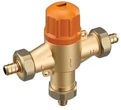Moen Thermostatic Mixing Valve High Flow with PEX Connection
