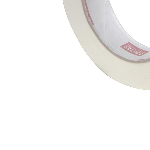 Image of STAPLES Masking Tape, 0.75 inch x 60 Yards - 6 /Pack